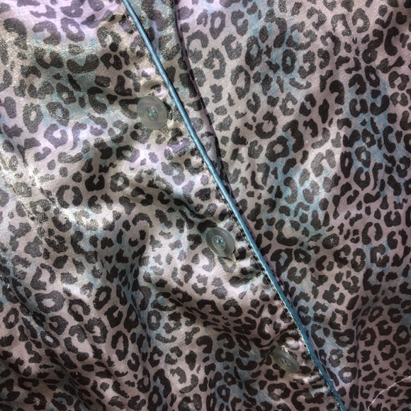 Kim Rogers leopard 2 piece pajama set size s - Picture 9 of 10